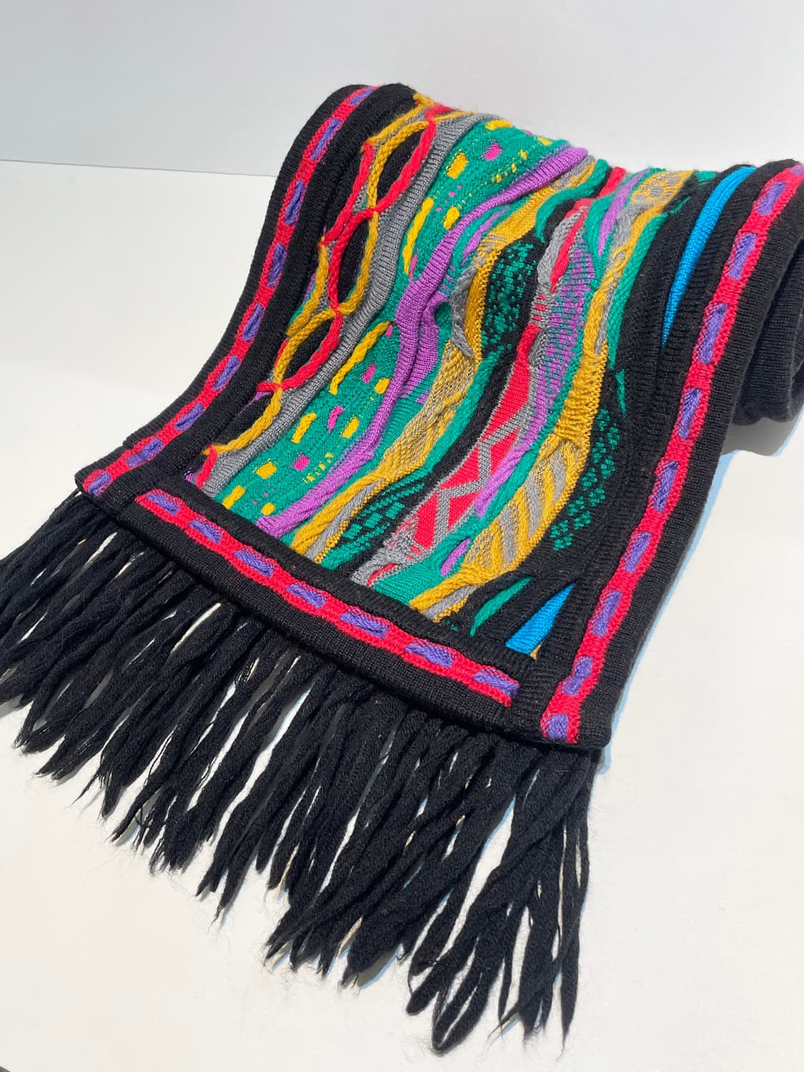 쿠지 케이블 목도리 A1414 상품이미지2