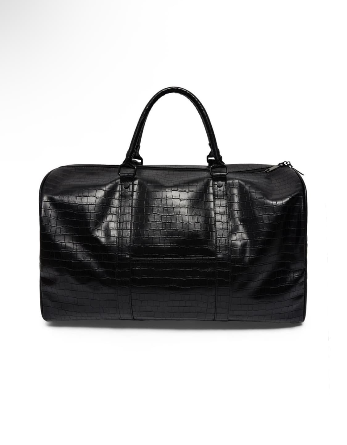 Yeel STUDDED FAUX CROCODILE DUFFLE BAG 상품이미지4