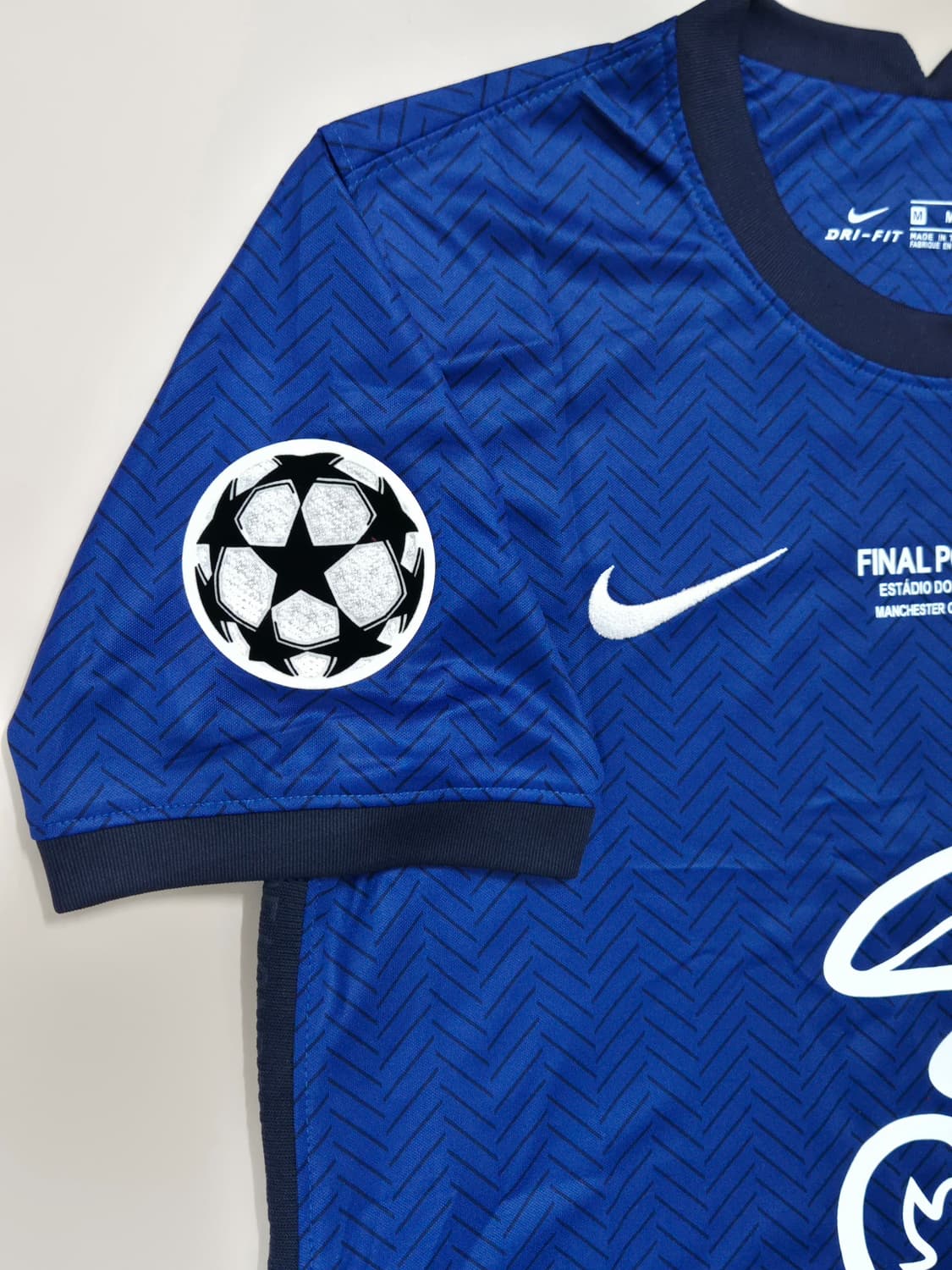 20-21 첼시 홈킷 캉테 유니폼 챔스결승버전 M사이즈 상품이미지4