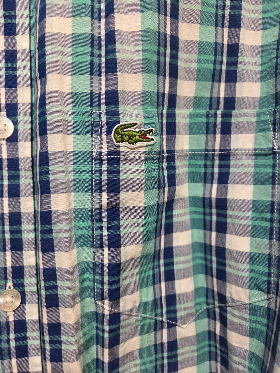 (100) 라코스테 남성체크셔츠 남방I폴로.아미.버버리.앤더슨벨.apc. 상품이미지5