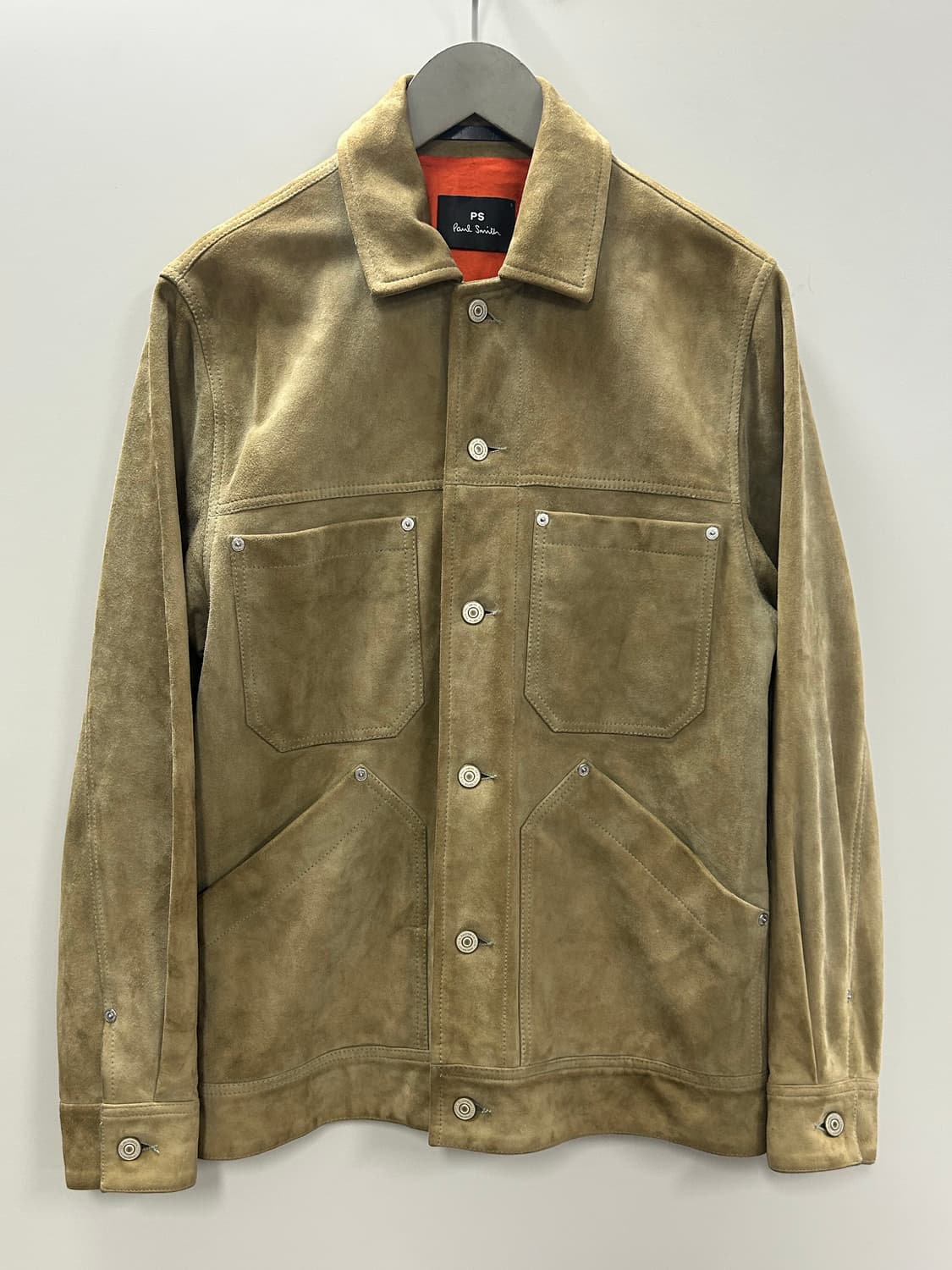 폴 스미스 스웨이드 트러커 자켓 상품이미지1