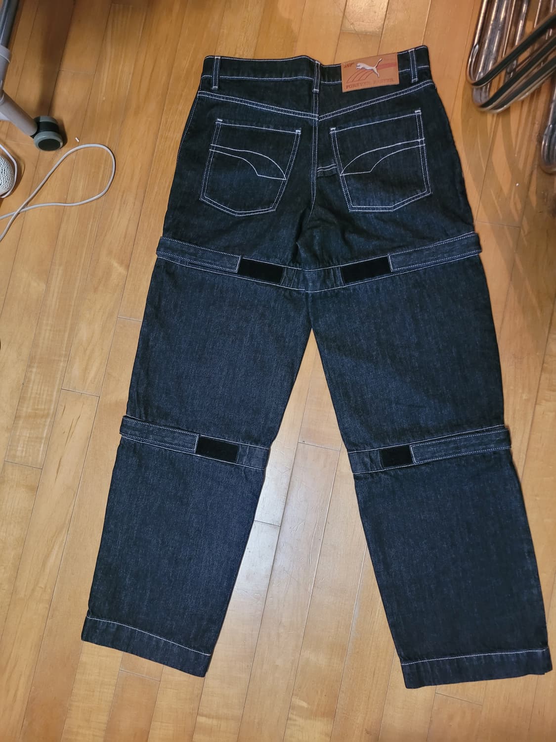 에이셉라키X푸마  니패드 데님팬츠 상품이미지6