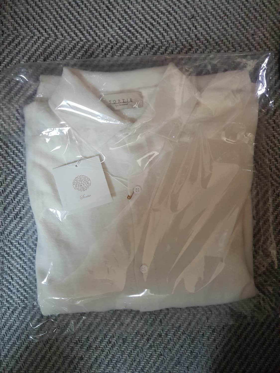 솔티 sortie 니트 셔츠 아이보리 L 급처 상품이미지2