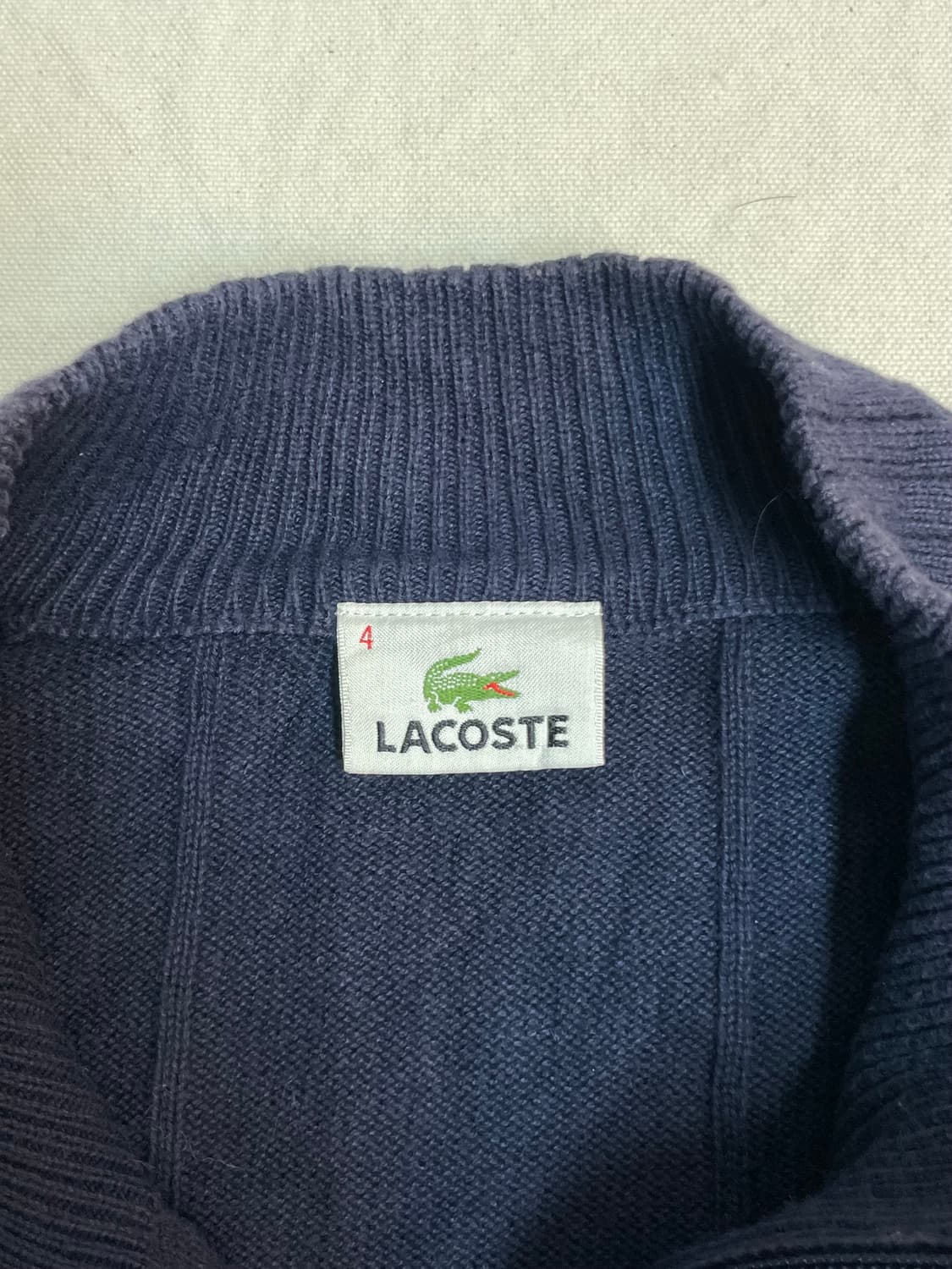 라코스테 니트 집업 상품이미지6