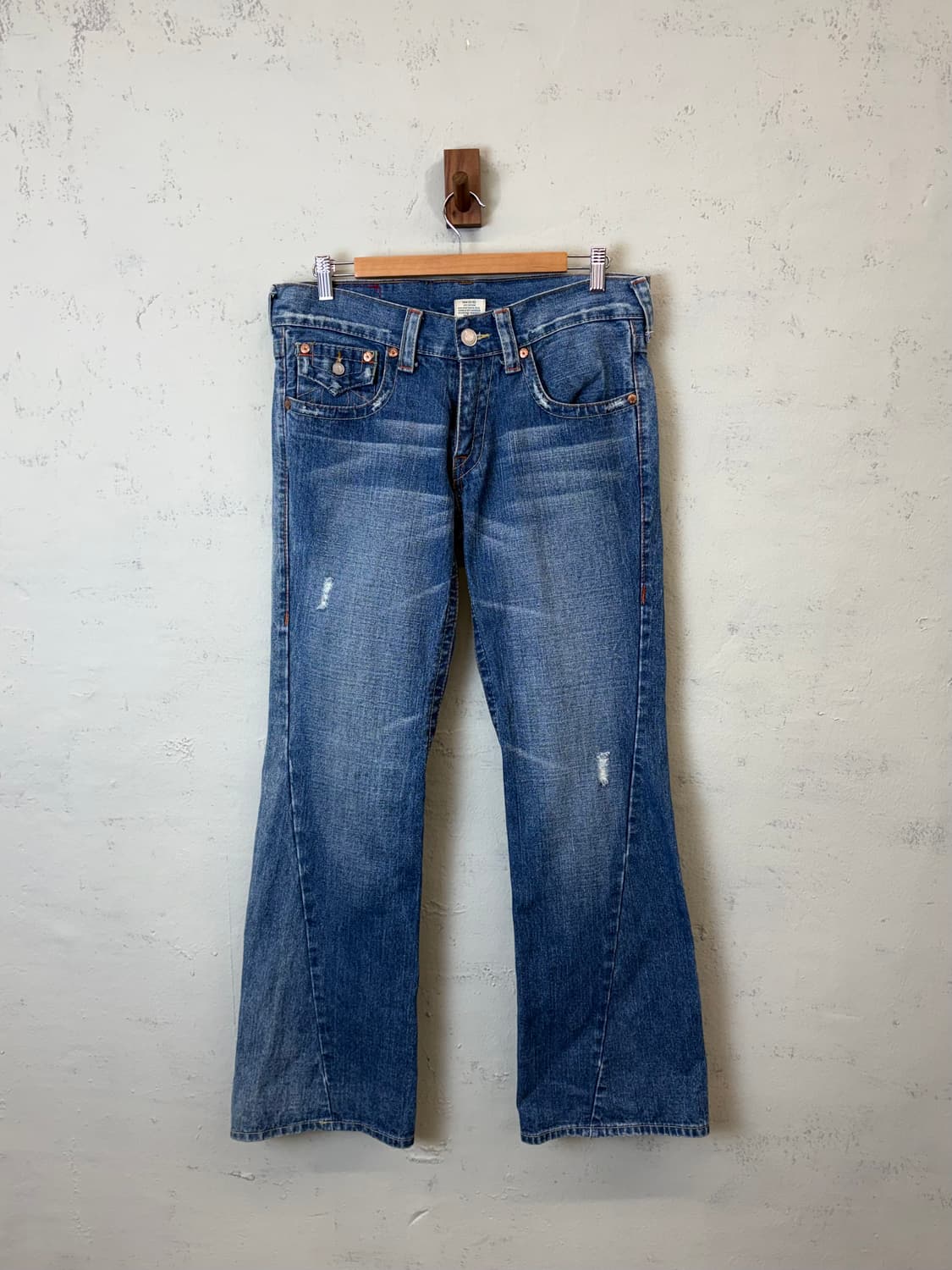 트루릴리전 빈티지 데님 부츠컷 팬츠 상품이미지1