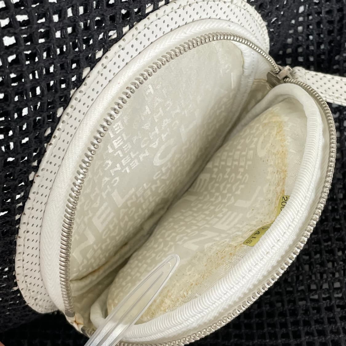 2004년도 Chanel 샤넬 테니스볼 메쉬 가방 상품이미지7