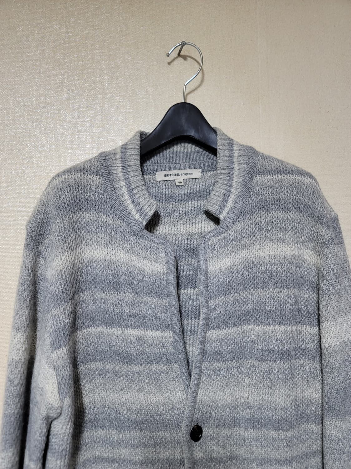 시리즈 epigram 톤온톤 니트 가디건 상품이미지2