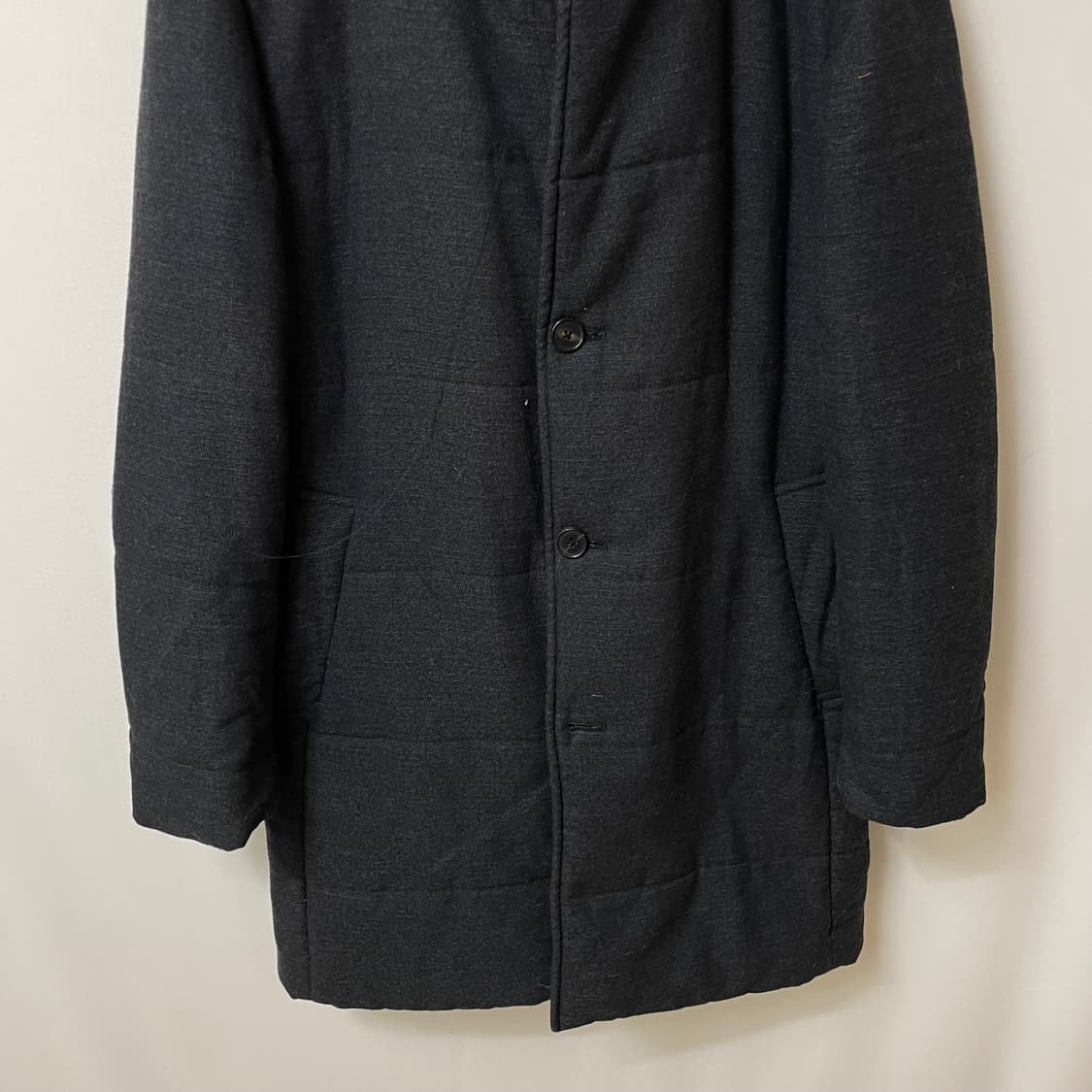 [ L ] 엠아이수트 남성 스탠다드 패딩 코트 상품이미지5