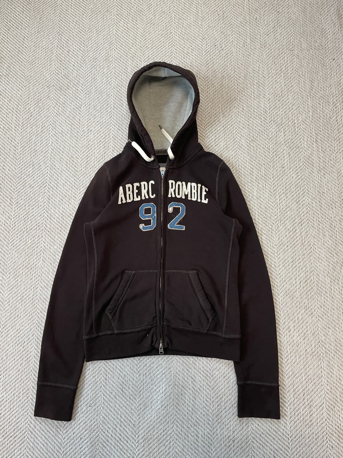 아베크롬비 브라운 후드집업 상품이미지1