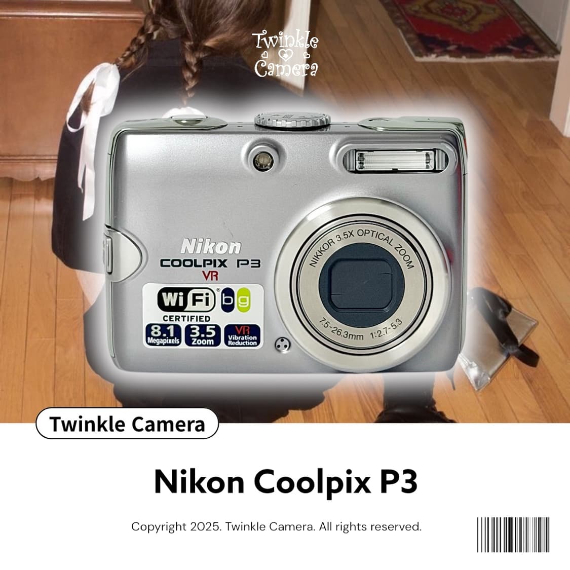 (희귀⚡️) Nikon 니콘 쿨픽스 P3(p4) 풀박스 상품이미지1