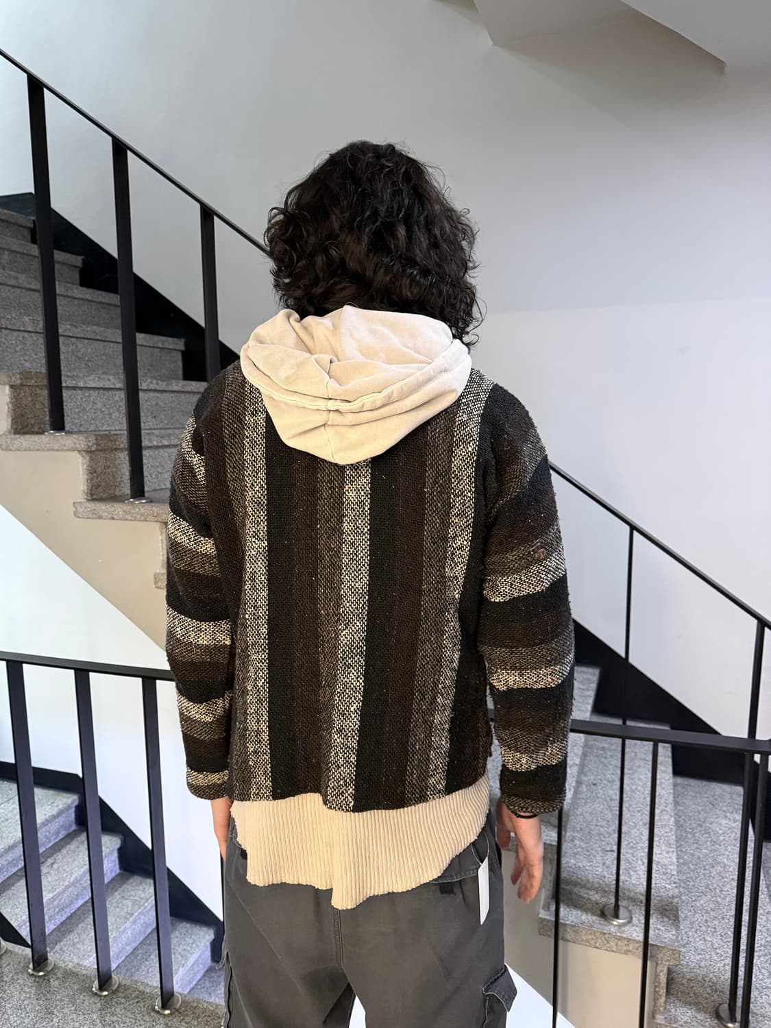 mexican baja knitted hoodie 상품이미지4