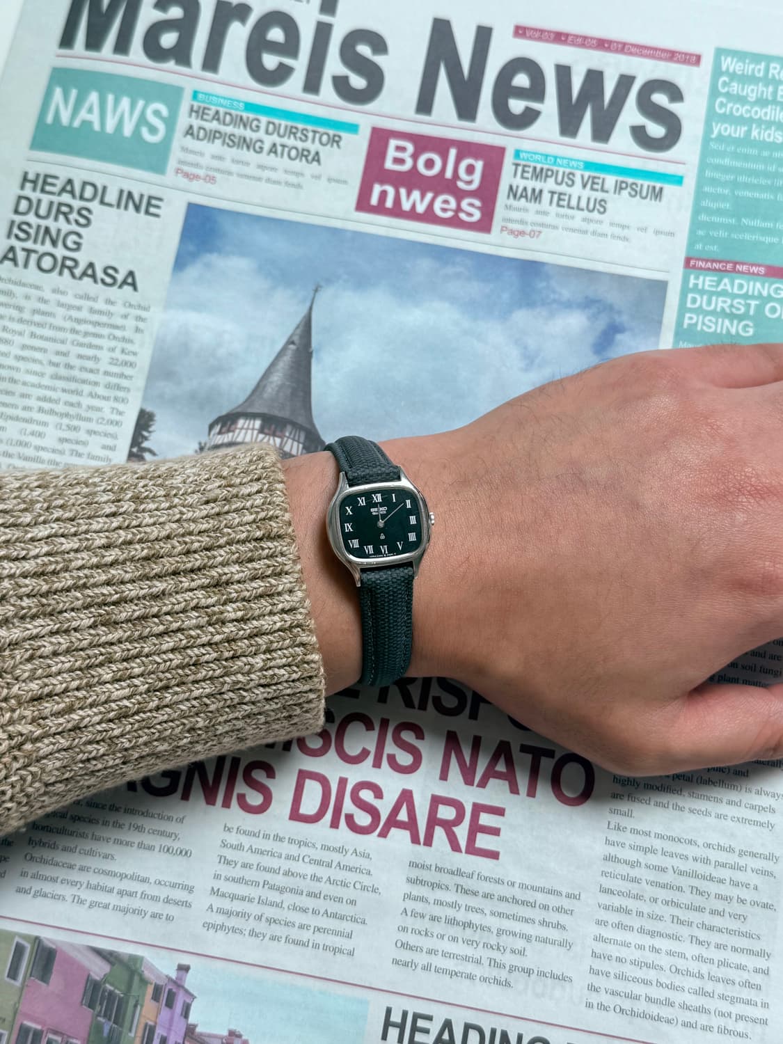 Seiko 세이코 스퀘어 쿼츠 2320 상품이미지5