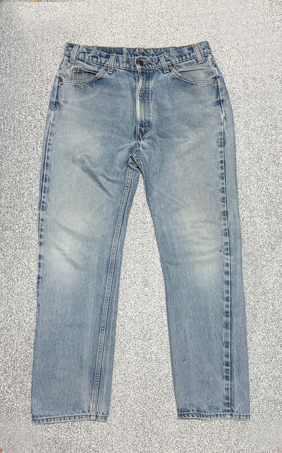 90s 빈티지 리바이스 505 오렌지탭 연청 데님 (실35x31) 상품이미지2