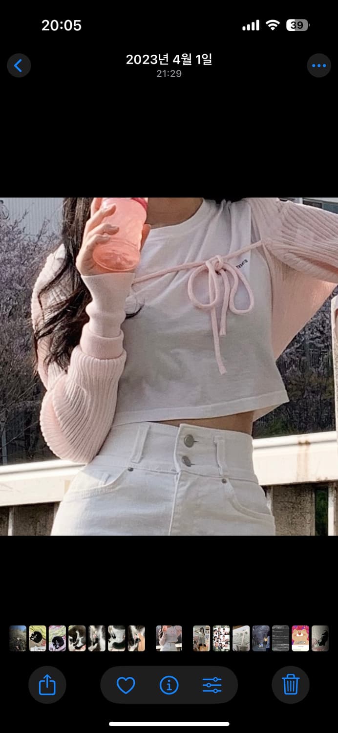 쓰리타임즈 릿볼레로 핑크 상품이미지7