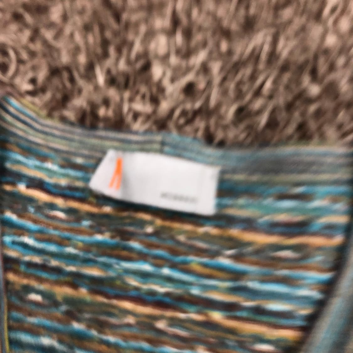 미쏘니 멀티컬러 패턴 가디건 상품이미지5