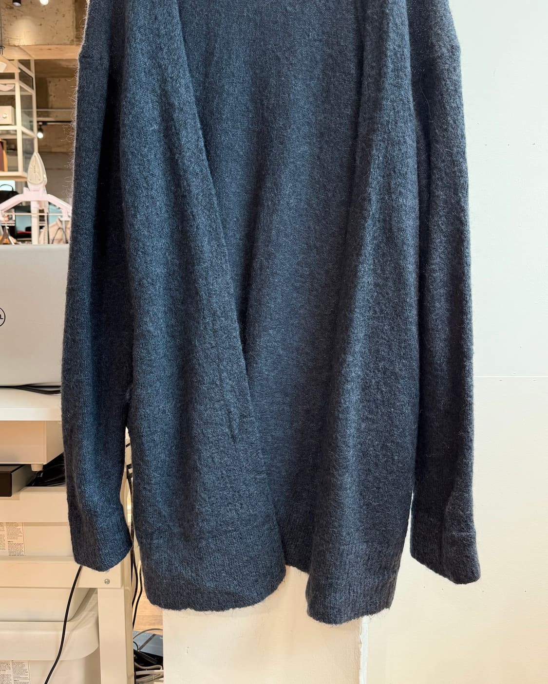 아크네 스튜디오 AW15 네이비 모헤어 가디건  상품이미지6