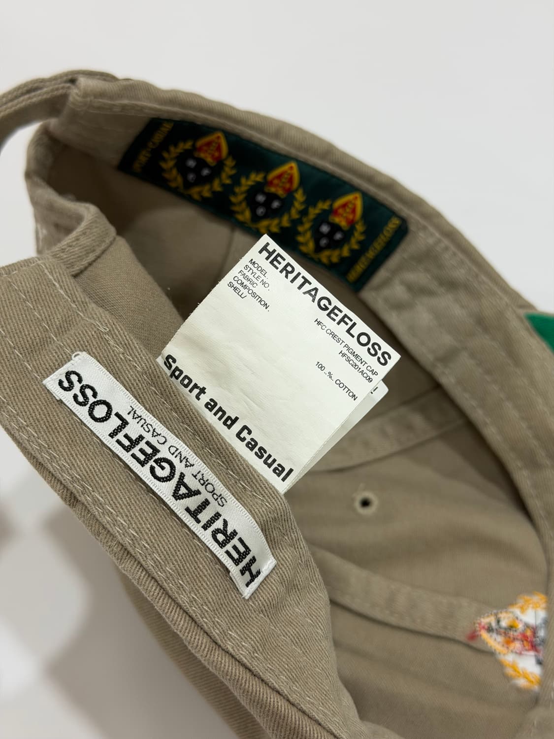 헤리티지 플로스 볼캡 모자 (HFC CREST PIGMENT CAP) 상품이미지6