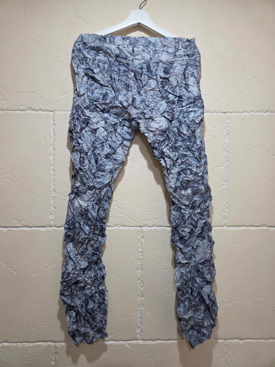 강혁 에어백 프린트 슈링크 팬츠 블루 라지 새상품 상품이미지2