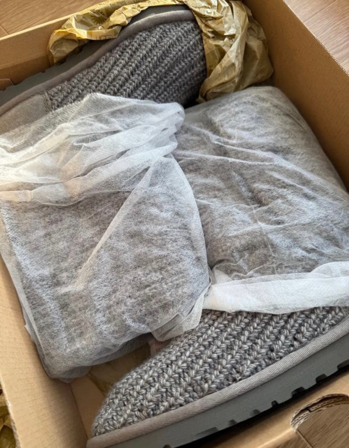 어그 니트 부츠 그레이 us6 240 상품이미지3