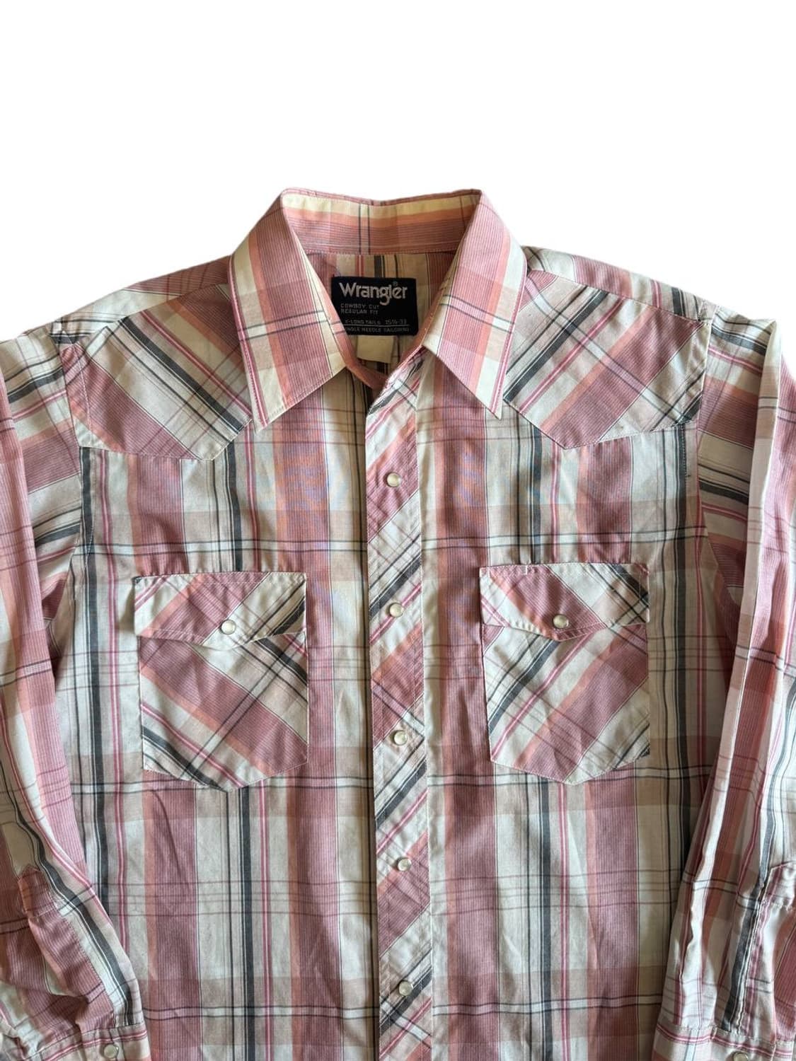 랭글러 체크 웨스턴셔츠 상품이미지3