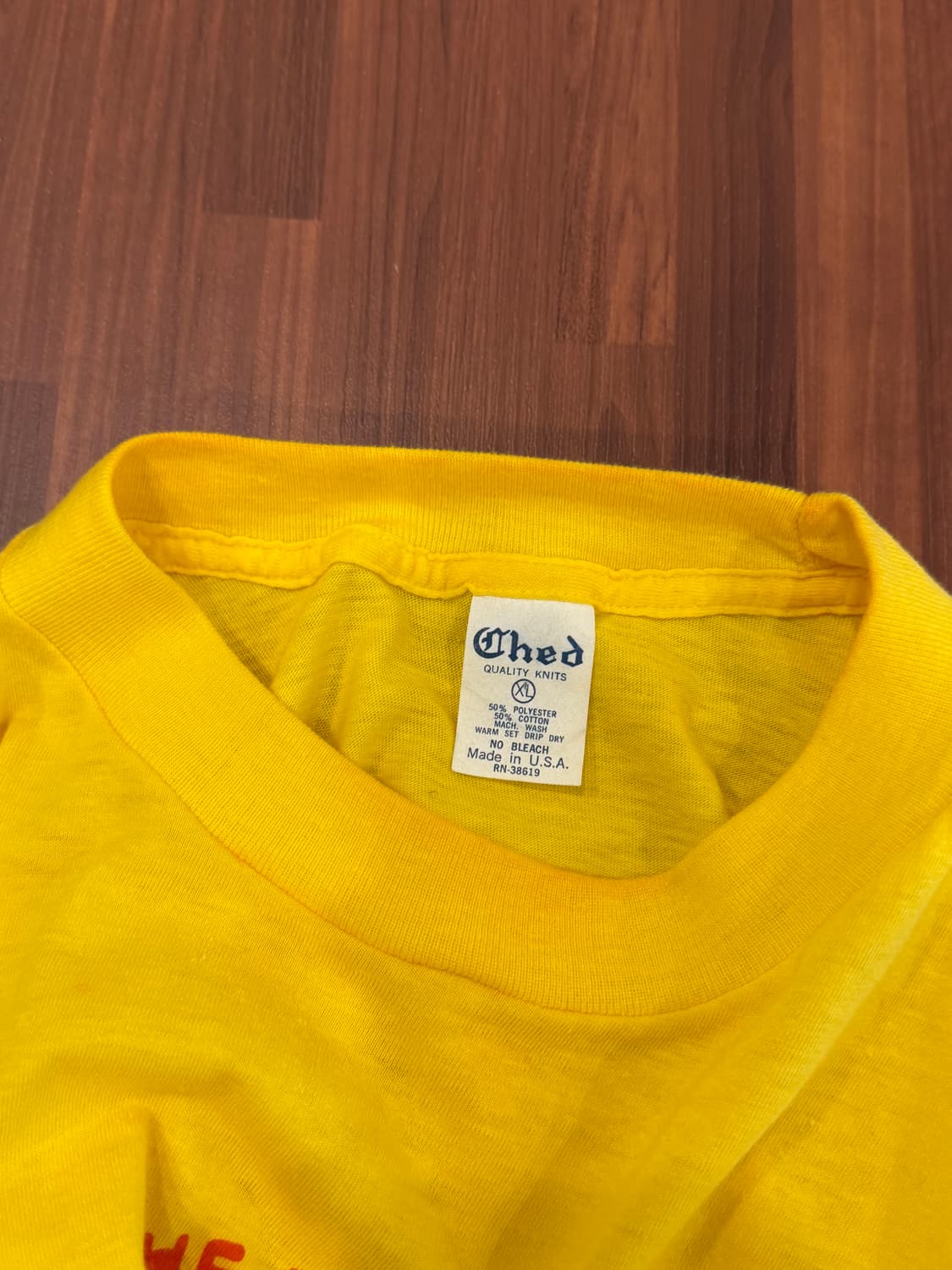 80s Ched 빈티지 Giraffe 반팔 티셔츠 (made USA) 상품이미지10