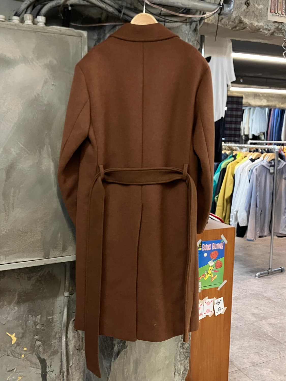 빈티지 롱코트 브라운 #csz2721  상품이미지2