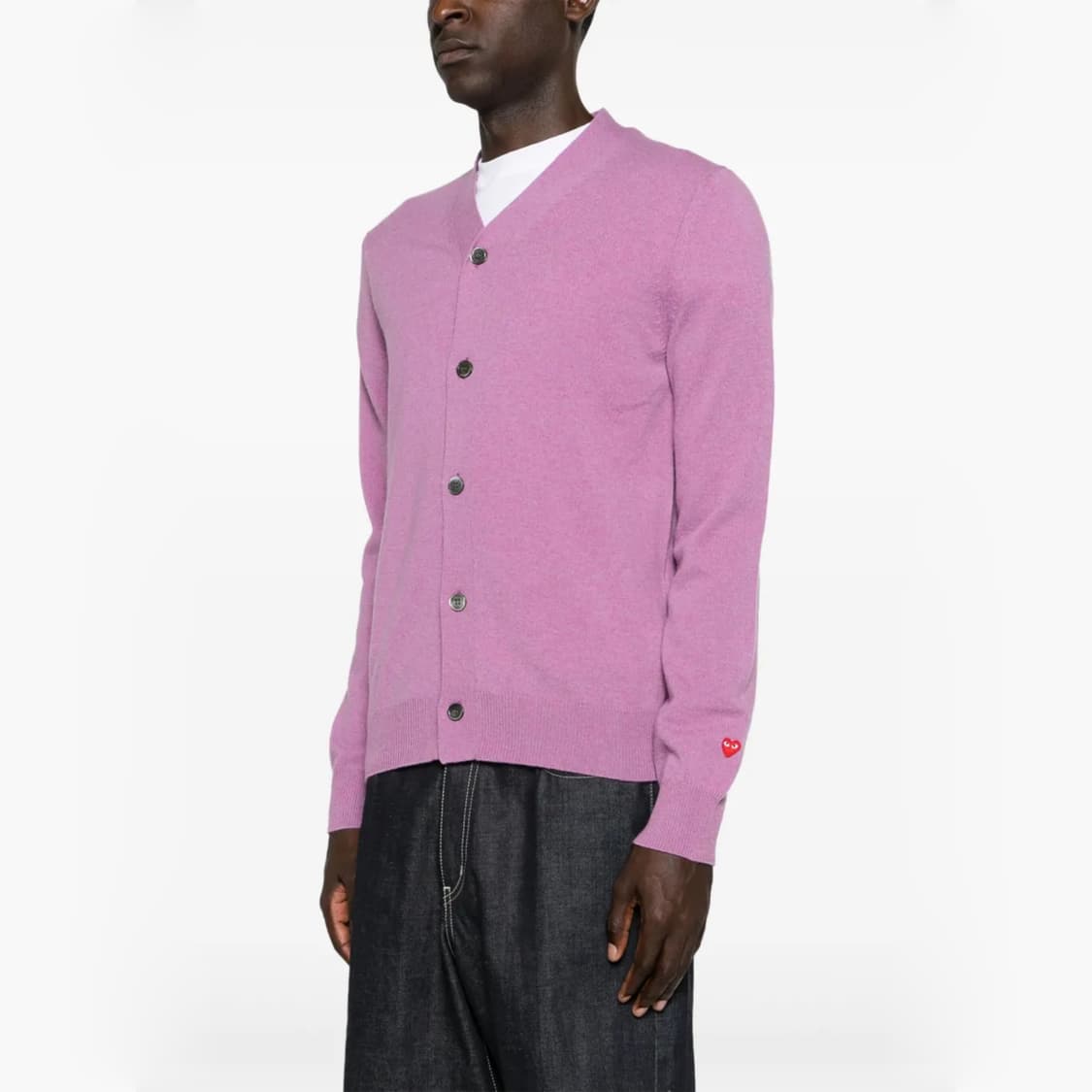 꼼데가르송 2025 손목 와펜 울 가디건 L 상품이미지1