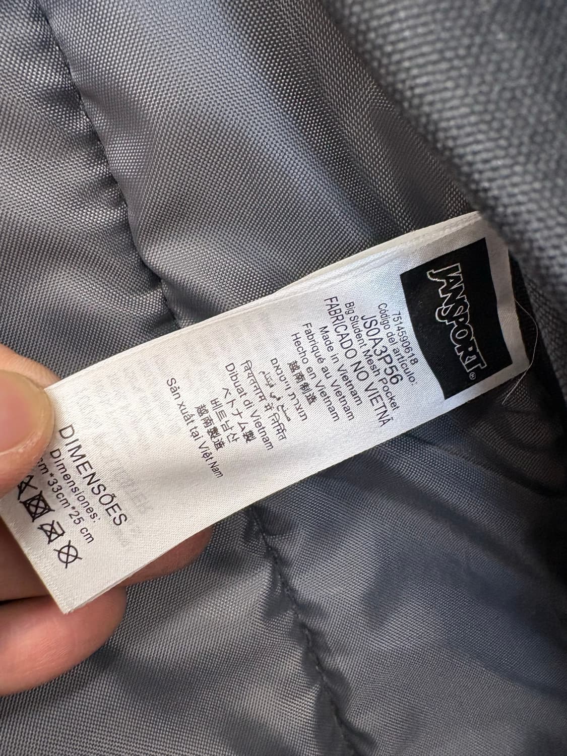 잔스포츠 빅캠퍼스 백팩 블랙 상품이미지7