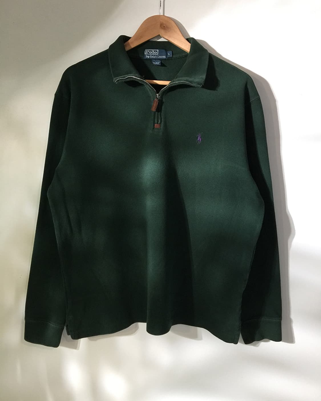 (MAN) 폴로랄프로렌 스웻 반집업 L 상품이미지5