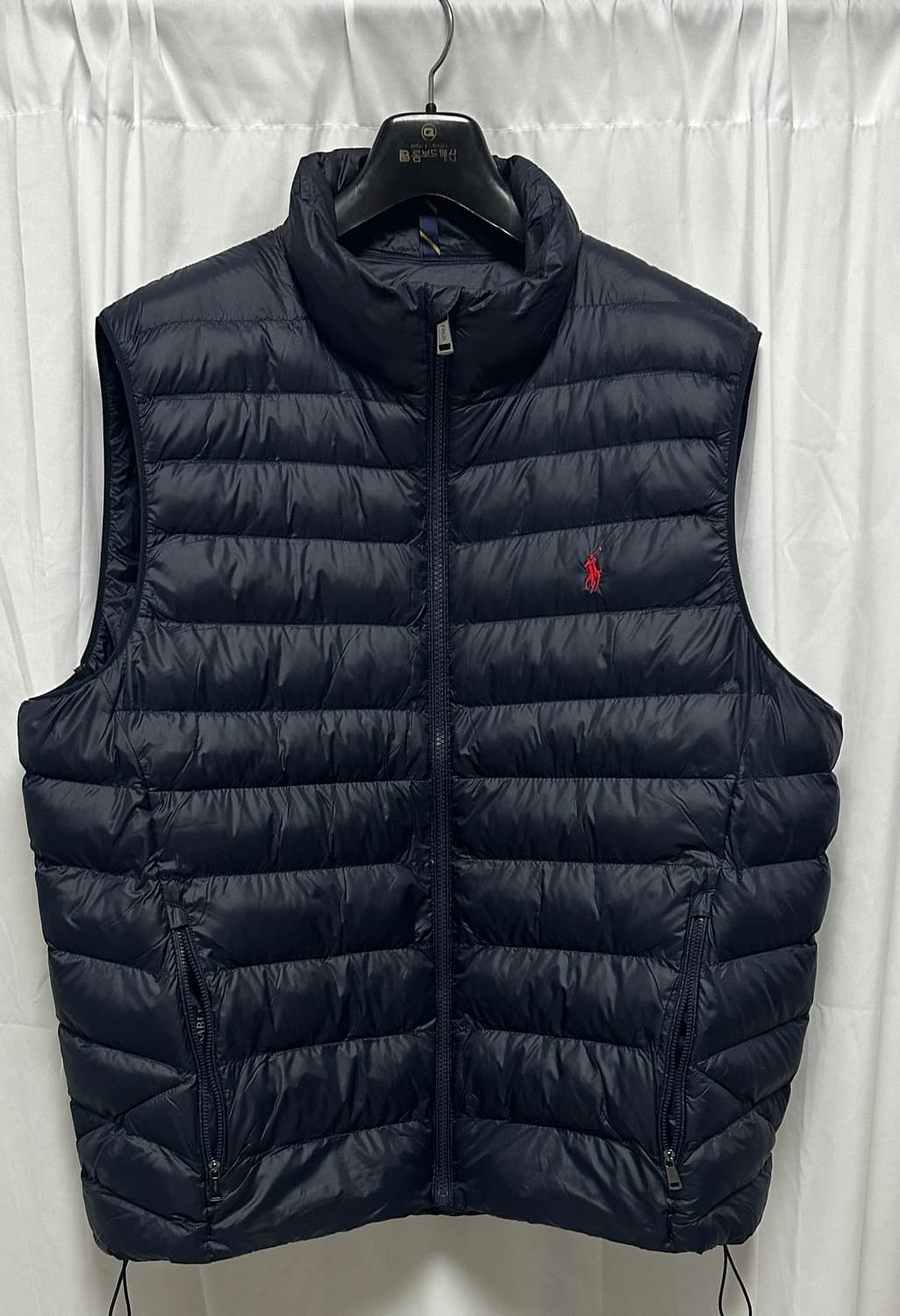 no.111 폴로 랄프로렌 패커블 네이비 경량패딩 조끼 xl 새제품 상품이미지1