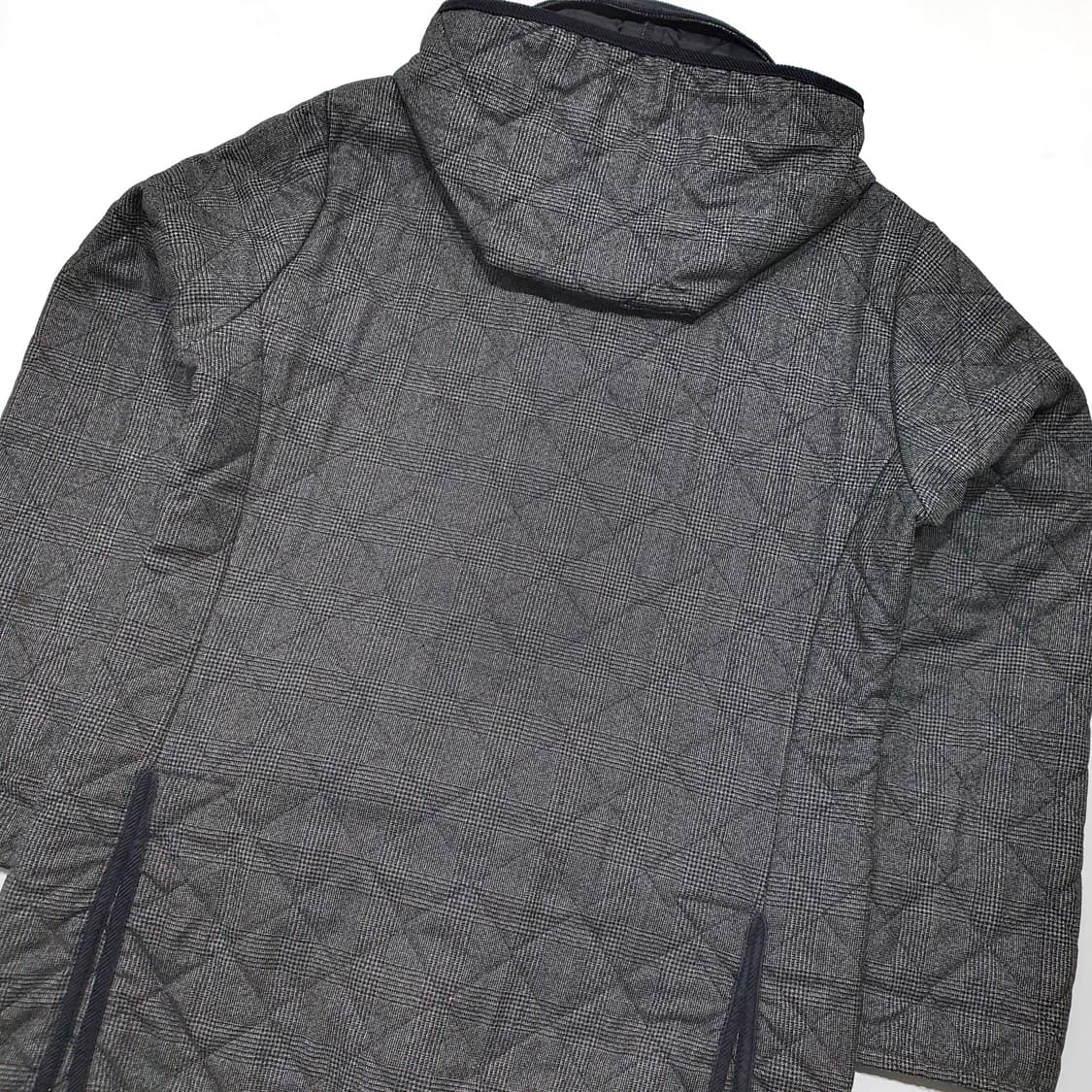 라벤햄 울 퀼팅 자켓 글렌체크 L (105) lavenham 상품이미지7