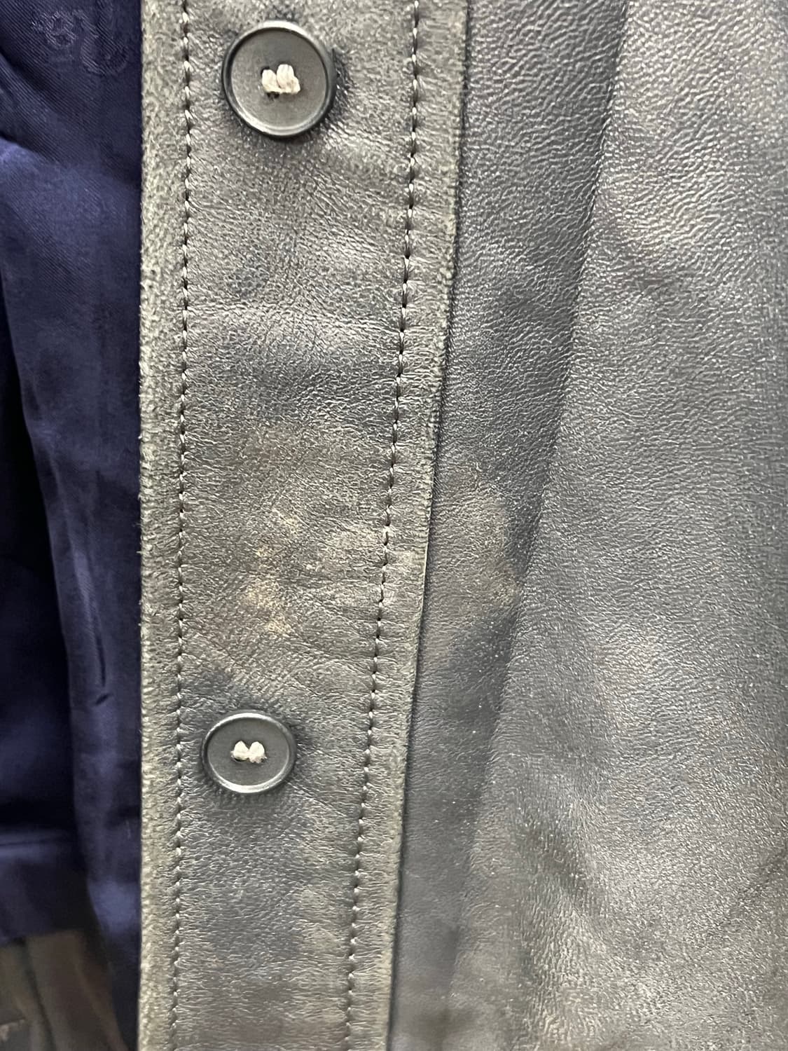 Vintage Pilota Leather & Suede Jacket 상품이미지8