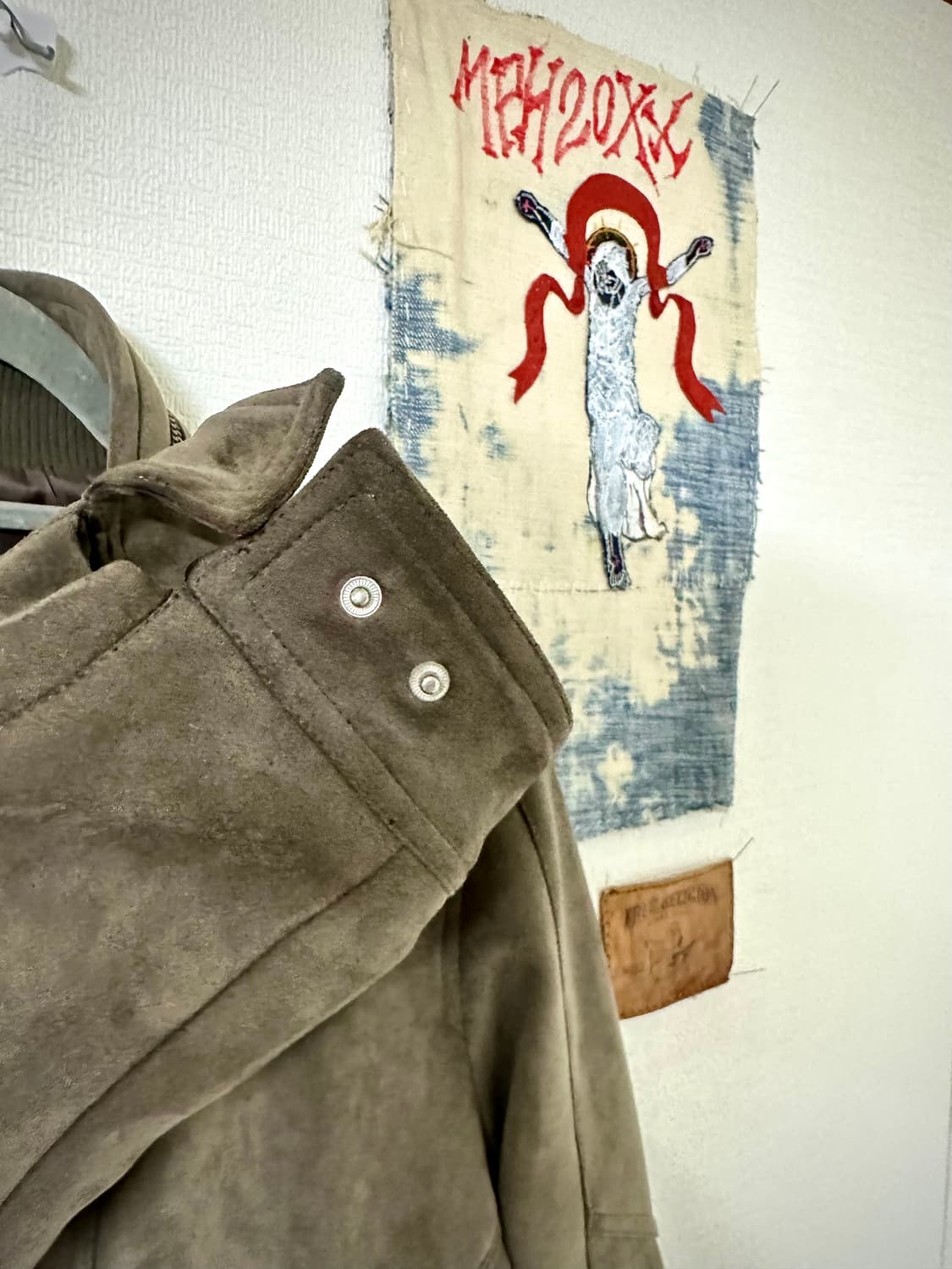 하이넥 스웨이드 자켓 상품이미지3