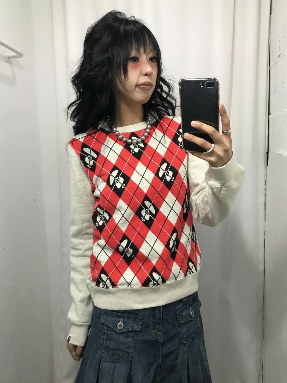 Bape Argyle pattern Sweatshirts 상품이미지7