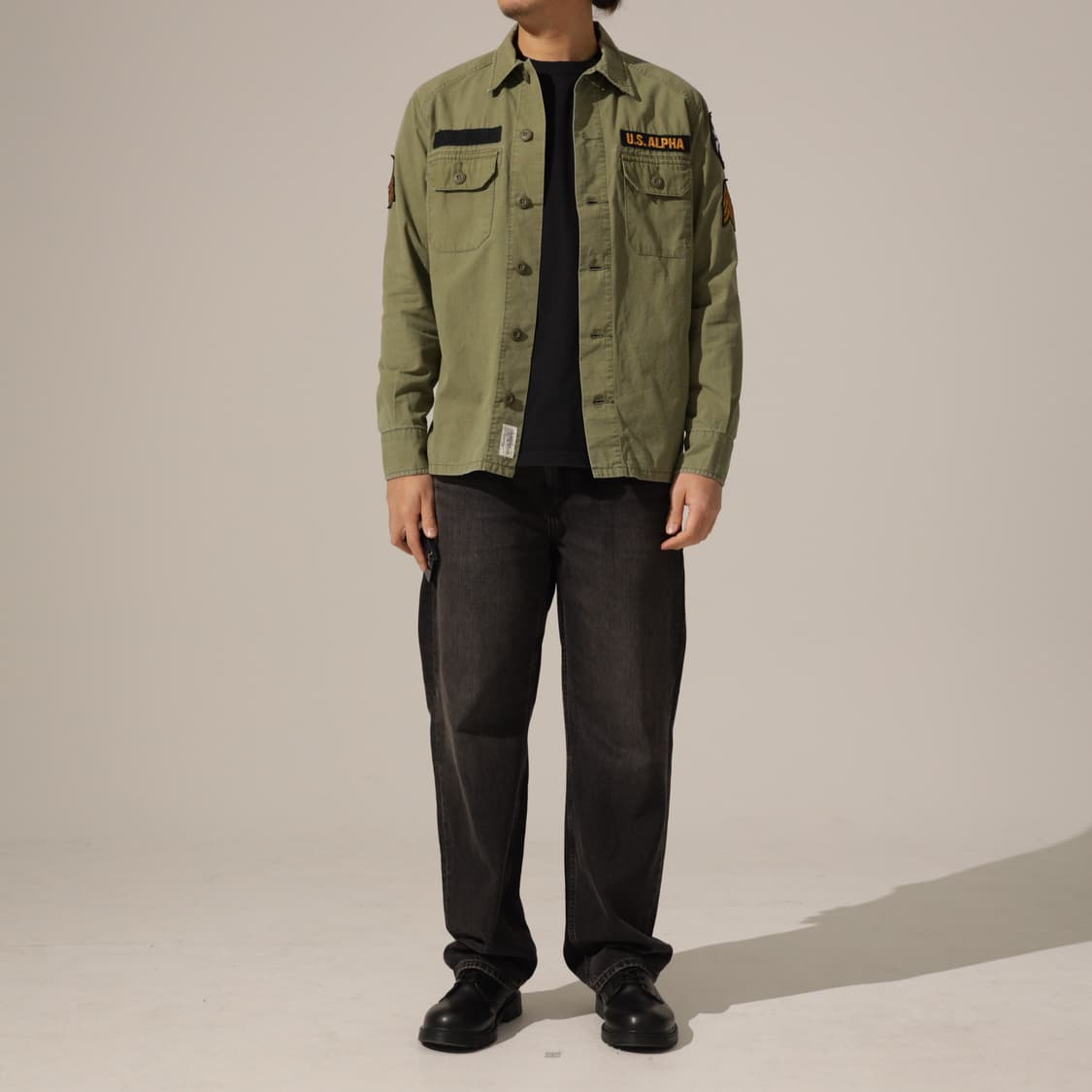 알파인더스트리 코튼 립스탑 퍼티그 셔츠 상품이미지8