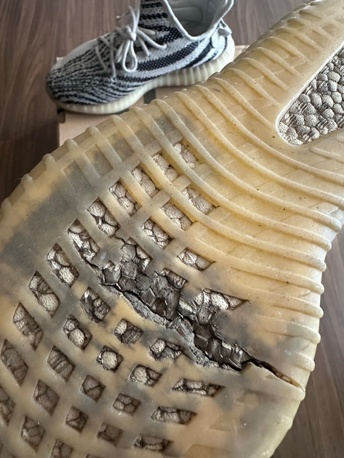 아디다스 이지부스트 350 V2 지브라 상품이미지2