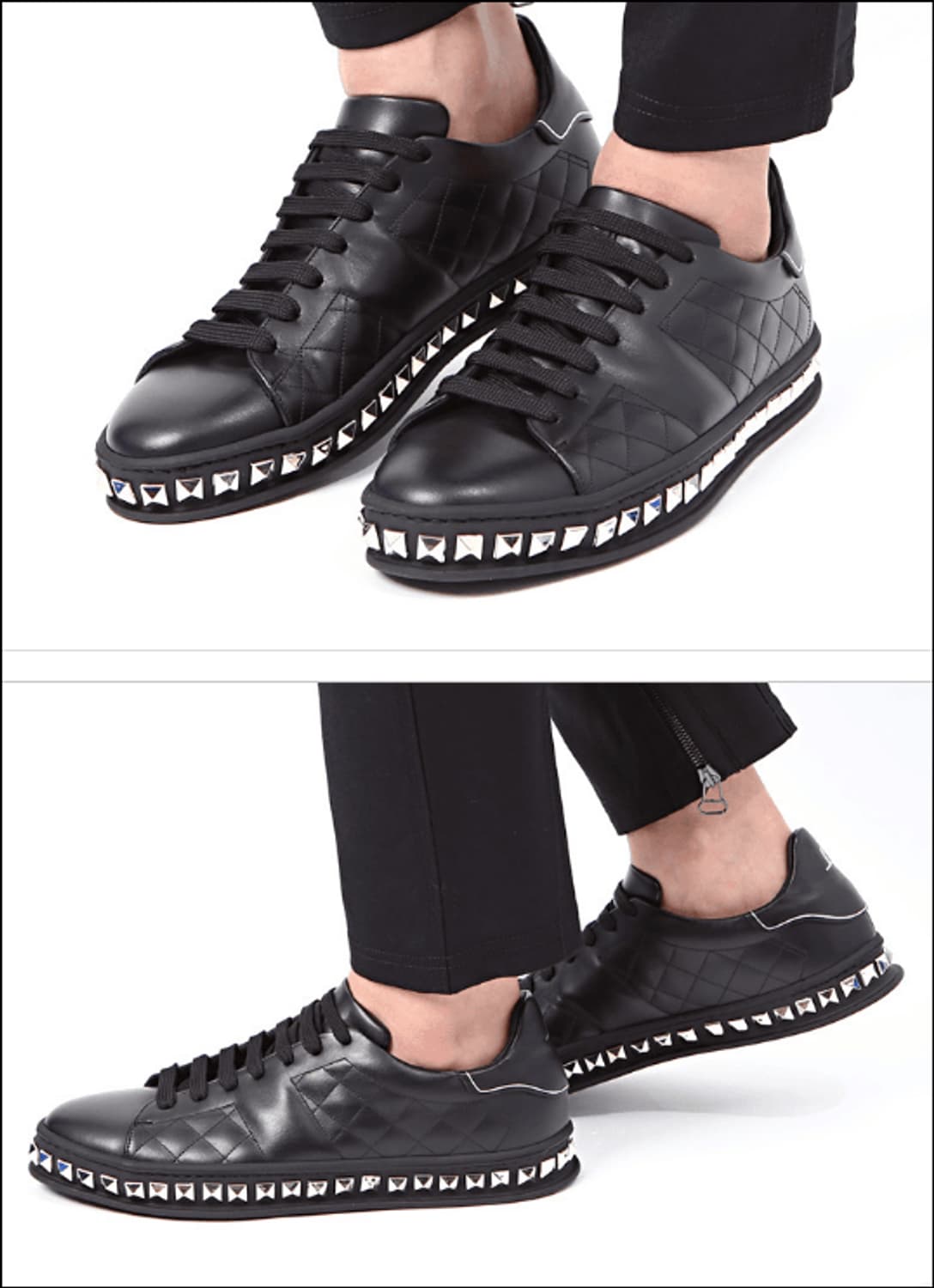 루이스 리만 아웃솔스터드스니커즈 LL602T 상품이미지3