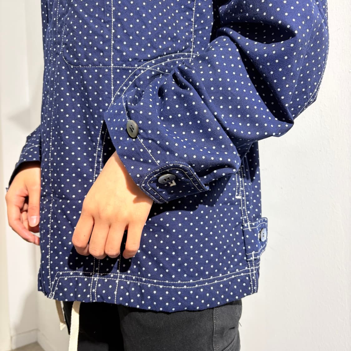 comme des garcons homme 꼼데가르송 도트 땡땡이 후드  상품이미지9