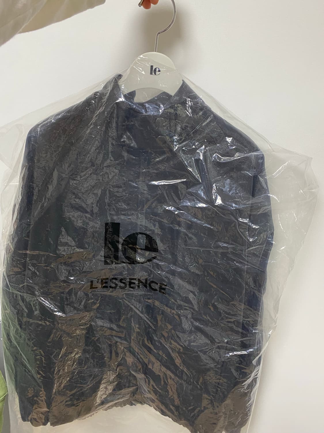 르 하이넥 레더 자켓 블랙 (새상품) 가죽자켓 상품이미지8