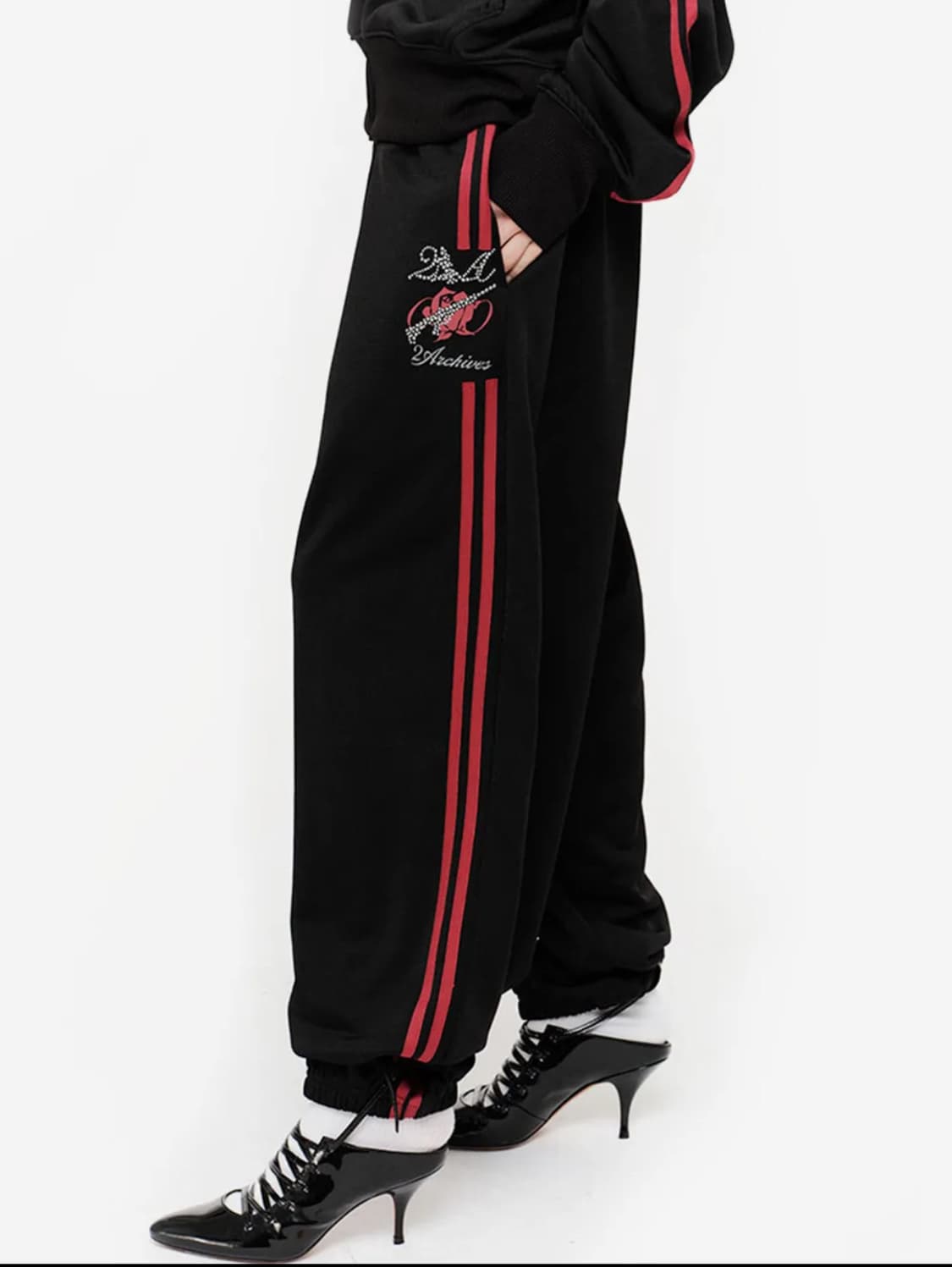 2000archives ROSIE SWEATPANTS (BLACK)  상품이미지1