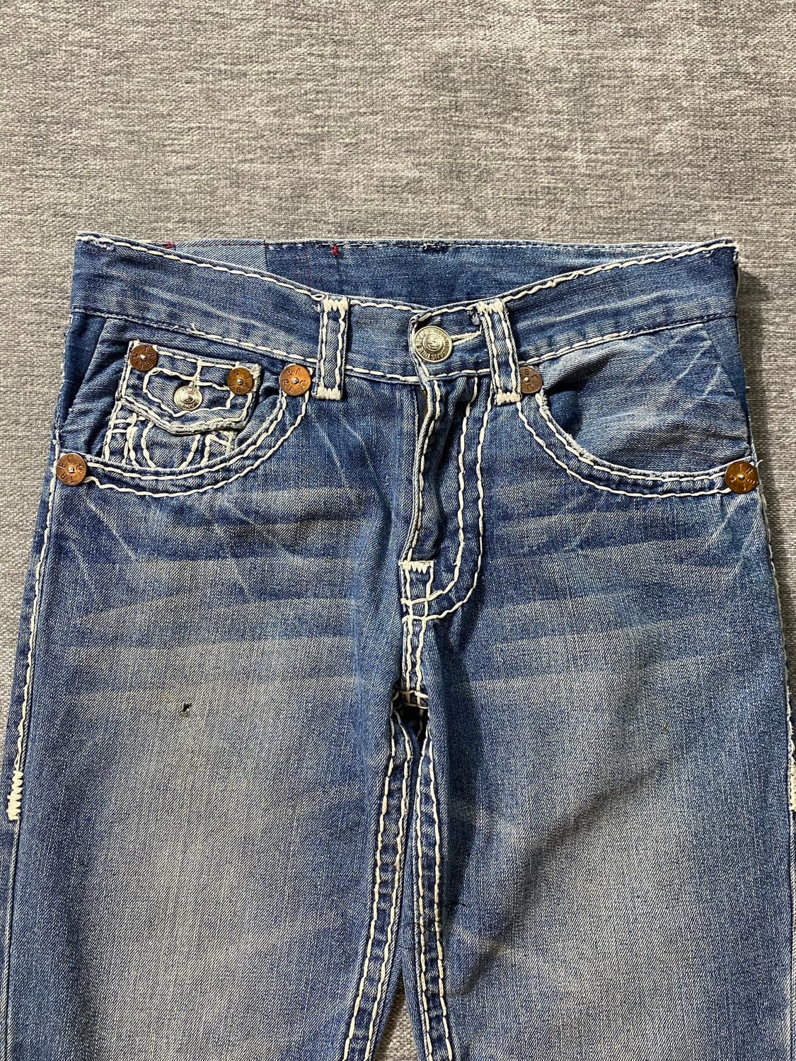 [30-31] True Religion 트루릴리전 부츠컷 데님팬츠 상품이미지5