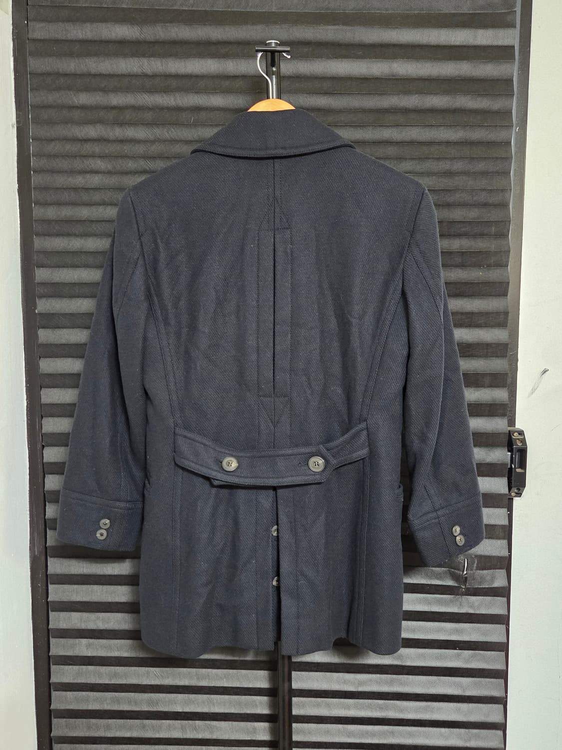 (정품) [버버리 런던] 울 더블 브레스티드 코트 | 00098 상품이미지7