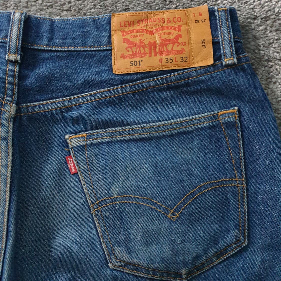 LEVI'S 501 데님 팬츠 상품이미지2