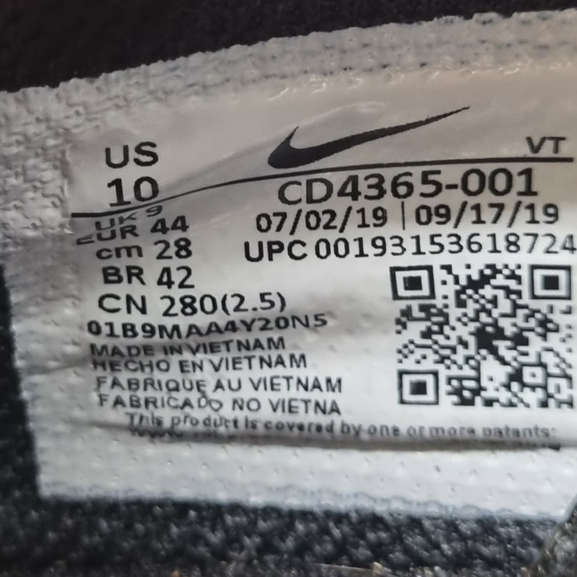 나이키 조이라이드 듀얼런 남성운동화280 상품이미지6