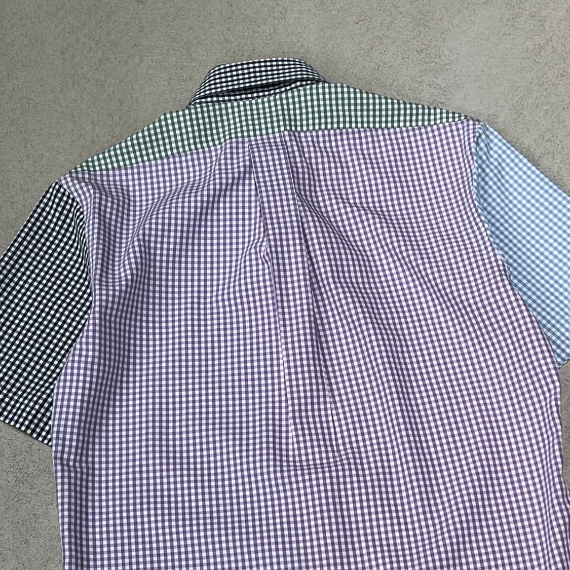 브룩스브라더스 멀티체크 반팔셔츠 s10450 상품이미지4