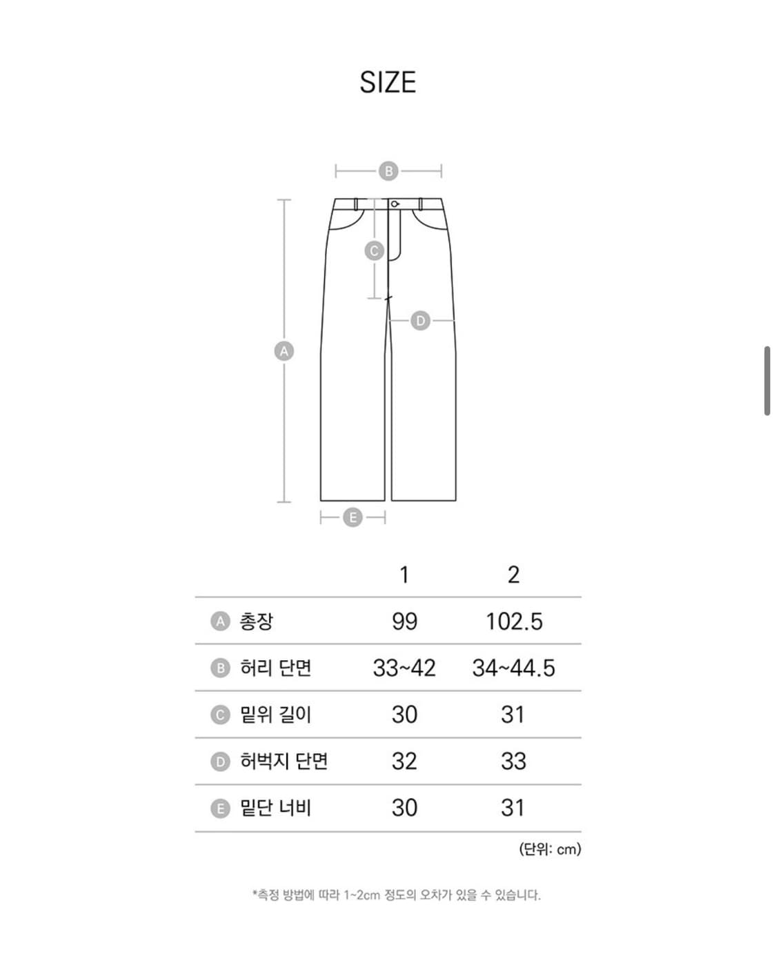 AAKAM Paneled Denim Pants (Blue) 상품이미지2