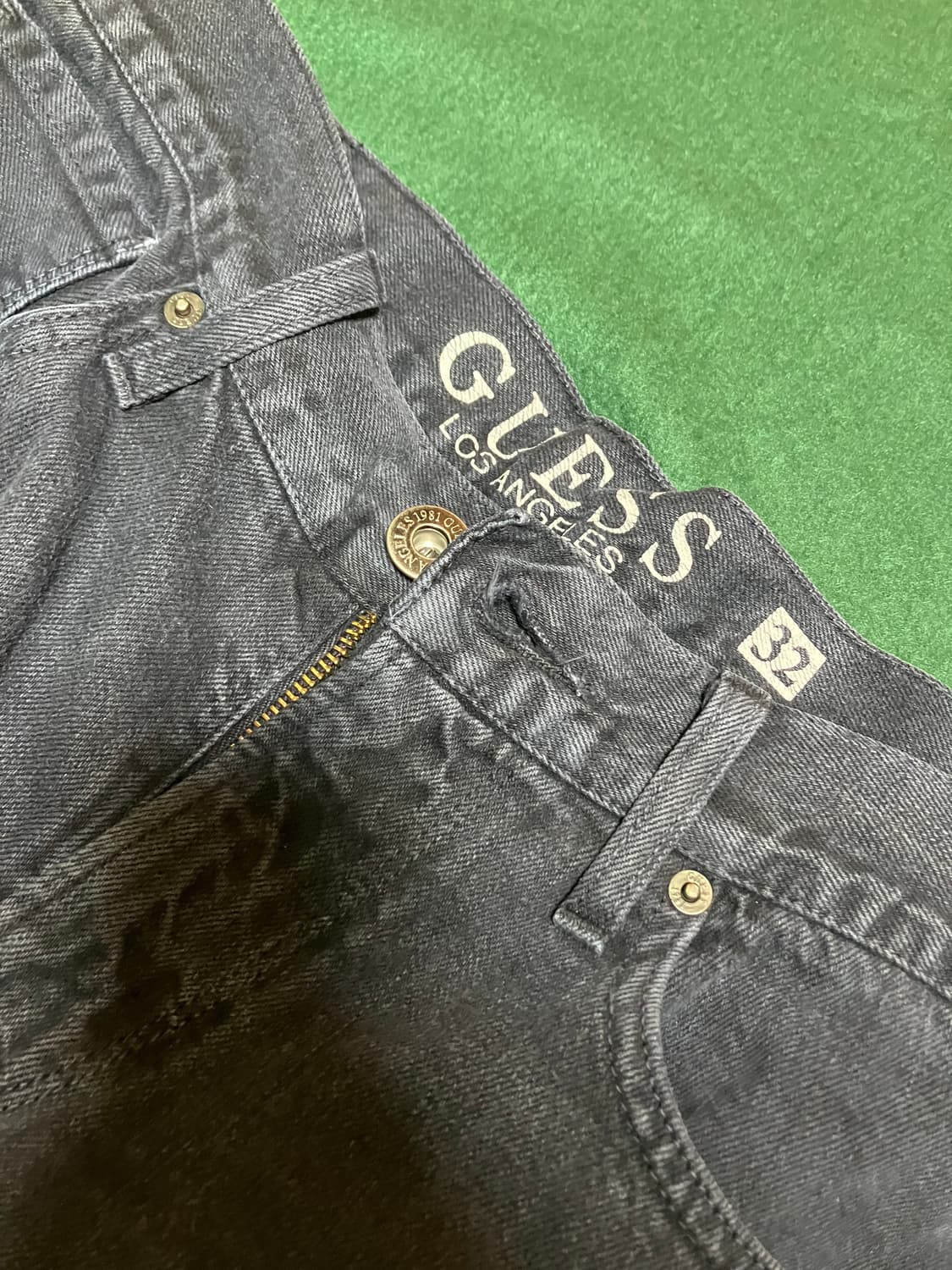 american vintage guess jeans 블랙 상품이미지1