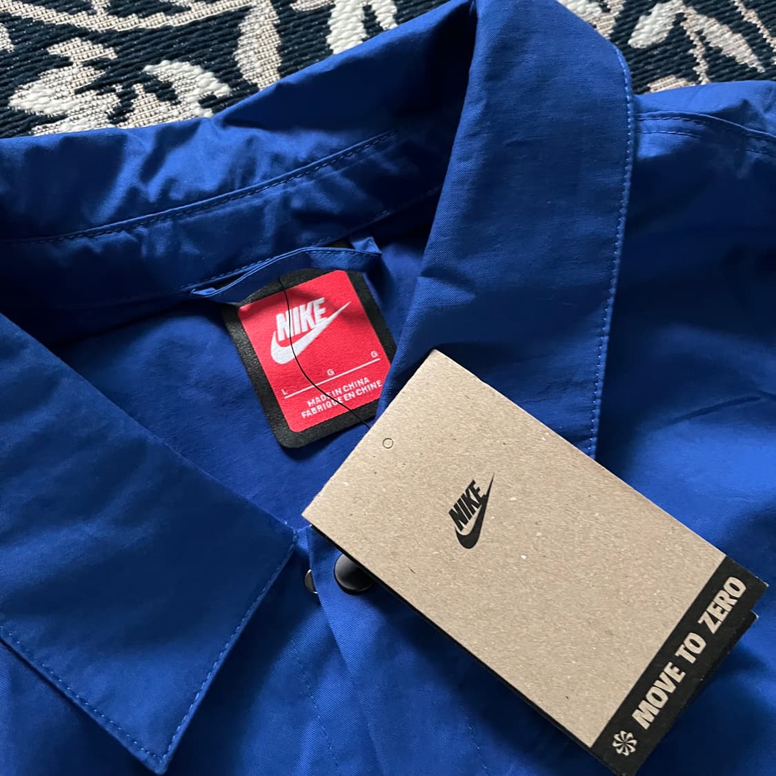 나이키 NSW 스포츠웨어 테크 맨즈 버튼 다운 탑 상품이미지2