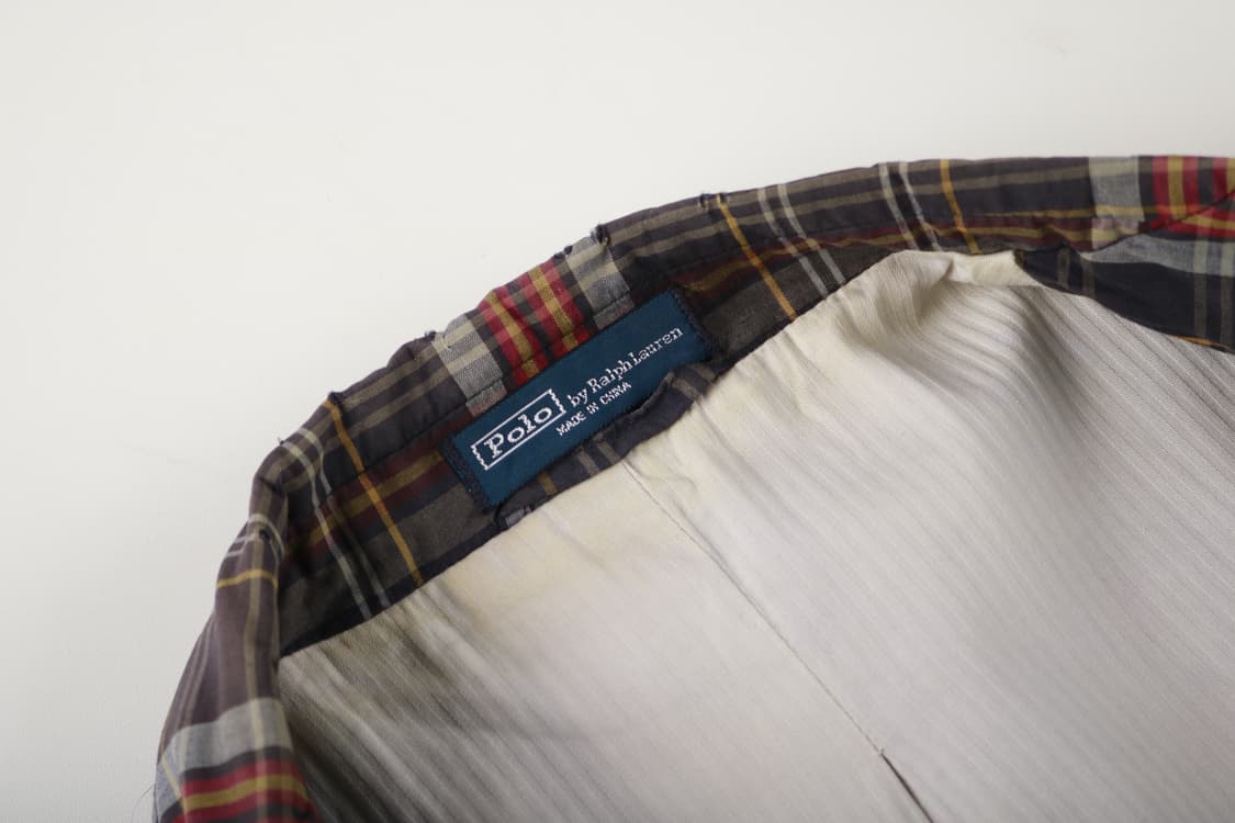 [40R] 폴로 랄프로렌 데미지 마드라스 자켓 상품이미지5