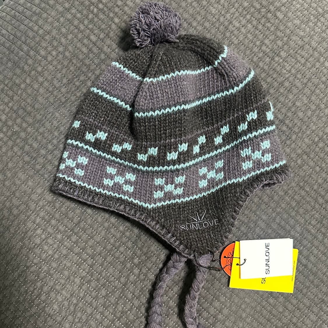 썬러브 태슬 비니 브라운 상품이미지2